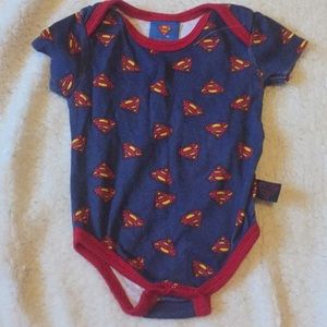 Superman onesie 3-6 months Superman Logo onesie